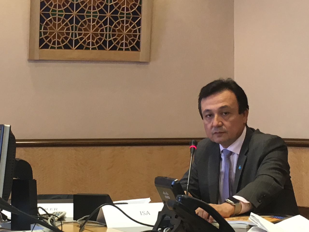 Dolkun Isa Speaks at UN Side-Event: “UN Participation Challenges”