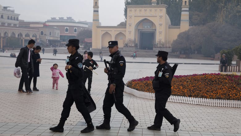 China denies detaining a million Uighurs but admits some re-education
