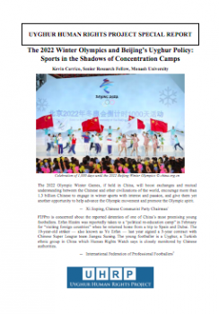 The 2022 Winter Olympics and Beijing’s Uyghur Policy: Sports in the Shadows of Concentration Camps