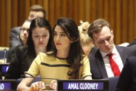 Amal Clooney fronts parliamentary hearing on sanctions for human rights abusers