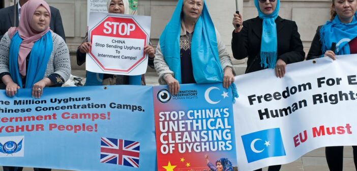 How should Europe respond to human rights violations against the Uighurs in China?