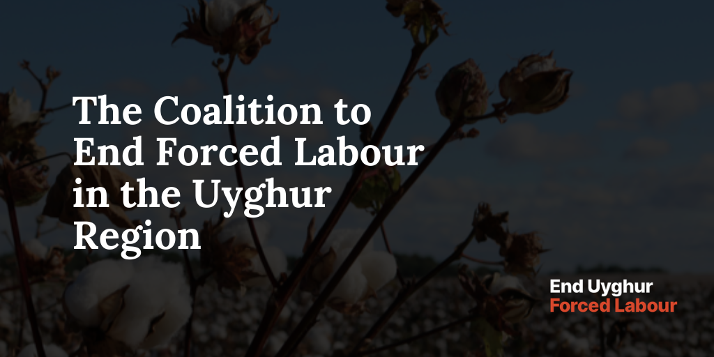 Coalition Calls for Government Action to End Corporate Complicity in Forced Labour in Uyghur Region of China