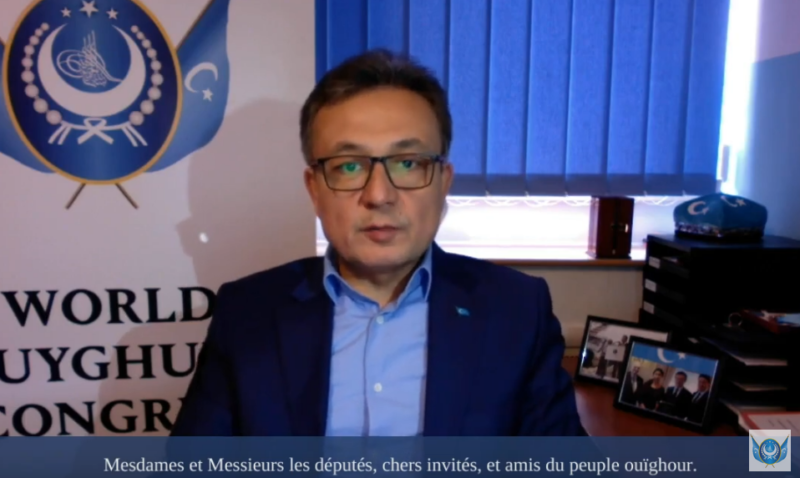 WUC President urges France to adopt the Uyghur Genocide resolution