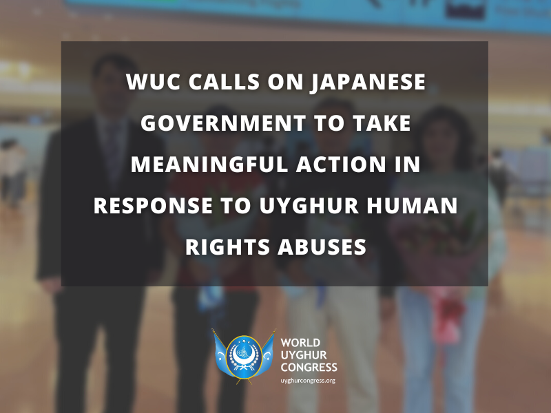 Press Release: WUC Calls on Japanese Government to Take Meaningful Action in Response to the Uyghur Genocide