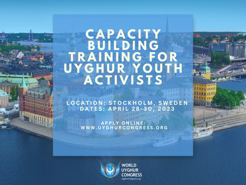 Capacity Building Training for Uyghur Youth Activists