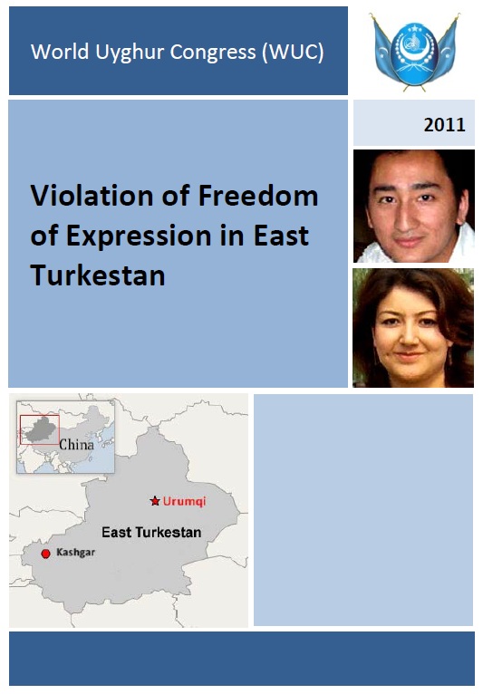 WUC Booklet on Violation of Freedom of Expression in East Turkestan
